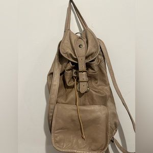 Vera Pelle Leather Backpack Purse -Very Soft, in Great Condition!